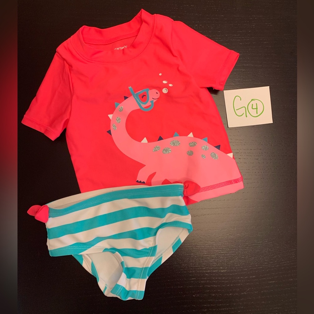 Carter’s 9m Dino Theme Two Piece Swim Set